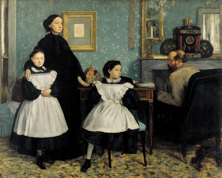  埃德加·德加 Edgar Degas—— 贝列里一家